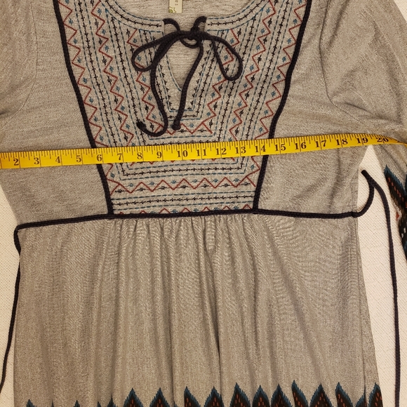 Sahalie Sweater Dress Tunic Size L GUC - Picture 2 of 5